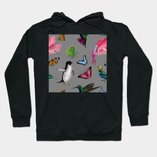 Spirograph Birds and Butterflies Hoodie